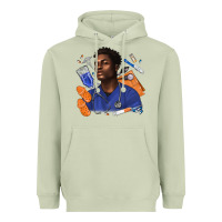 Matcha afro man nurse Heavyweight Hoodie - texasbilliewilder
