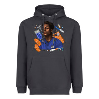 Smoke afro man nurse Heavyweight Hoodie - texasbilliewilder