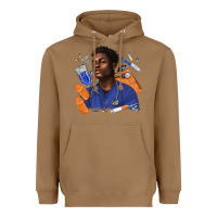 Afro Man Nurse Heavyweight Hoodie | Teevron