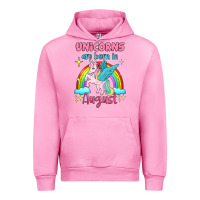 Fuchsia Pink unicorns are born in august Urban Hoodie - Jasminsmagicworld