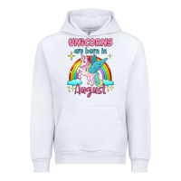 White unicorns are born in august Urban Hoodie - Jasminsmagicworld
