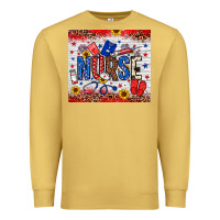 Antique Gold American Nurse 20oz tumbler Premium Sweatshirt - Neo Western