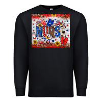 Black American Nurse 20oz tumbler Premium Sweatshirt - Neo Western