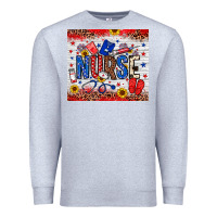 Heather Grey American Nurse 20oz tumbler Premium Sweatshirt - Neo Western