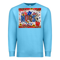 Ocean Blue American Nurse 20oz tumbler Premium Sweatshirt - Neo Western