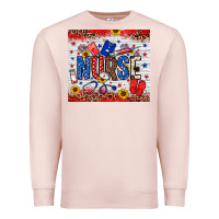 Pale Pink American Nurse 20oz tumbler Premium Sweatshirt - Neo Western