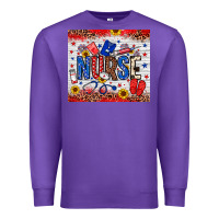 Purple American Nurse 20oz tumbler Premium Sweatshirt - Neo Western
