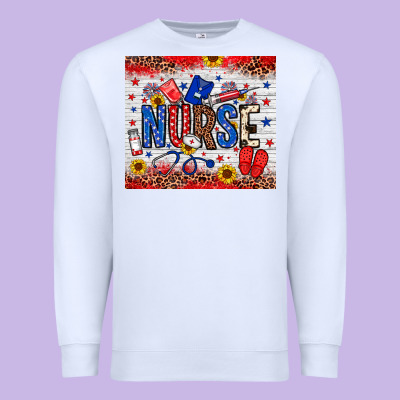 American Nurse 20oz Tumbler Premium Sweatshirt Designed By Neo Western