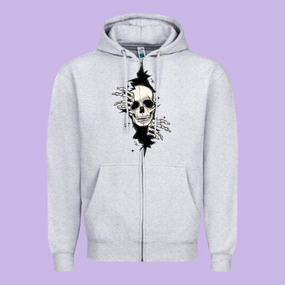 Zipper Hoodie skull in the wall file
