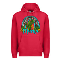 Cardinal western cactus and sunflower mama rainbow Premium Hoodie - Artiststas