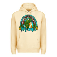 Pina Colada western cactus and sunflower mama rainbow Premium Hoodie - Artiststas