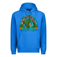 True Royal western cactus and sunflower mama rainbow Premium Hoodie - Artiststas