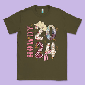Howdy 2024 Classic Tee Designed By Maliassmallbusiness