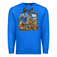 True Royal summer Premium Sweatshirt - SublimationCraftShop
