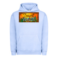 Pigment Grape Ice western desert darlin sunset cactus leopard serape   license plate tem Urban Hoodie - BarkalooDesign