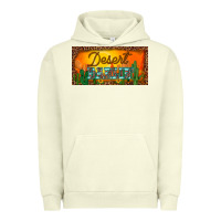 Pigment Pistachio western desert darlin sunset cactus leopard serape   license plate tem Urban Hoodie - BarkalooDesign
