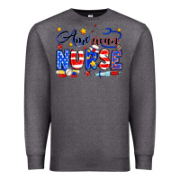 Charcoal Heather American Nurse Premium Sweatshirt - Neo Western