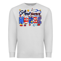 Dove Grey American Nurse Premium Sweatshirt - Neo Western