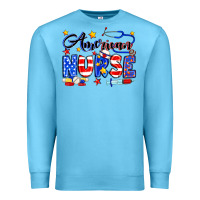 Ocean Blue American Nurse Premium Sweatshirt - Neo Western