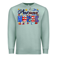 Seafoam American Nurse Premium Sweatshirt - Neo Western
