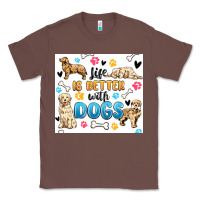 Chestnut life is better with dogs Classic Tee - MaliasSmallBusiness