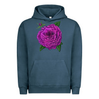 Pigment Midnight Navy Celestial Rose Urban Hoodie - LillyAllenDesigns