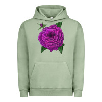 Pigment Oil Green Celestial Rose Urban Hoodie - LillyAllenDesigns
