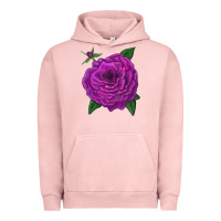 Pigment Salmon Celestial Rose Urban Hoodie - LillyAllenDesigns