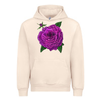 Sandshell Celestial Rose Urban Hoodie - LillyAllenDesigns