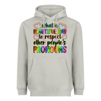 Moon Dust what a beautiful day to respect other people's pro Heavyweight Hoodie - Zillion Design Studio