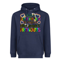 Navy what a beautiful day to respect other people's pro Heavyweight Hoodie - Zillion Design Studio