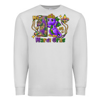 Dove Grey dragon my first mardi gras Premium Sweatshirt - FaDigitalArtStudio