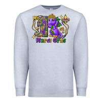 Heather Grey dragon my first mardi gras Premium Sweatshirt - FaDigitalArtStudio