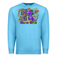 Ocean Blue dragon my first mardi gras Premium Sweatshirt - FaDigitalArtStudio