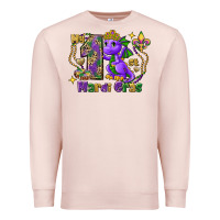 Pale Pink dragon my first mardi gras Premium Sweatshirt - FaDigitalArtStudio