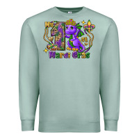 Seafoam dragon my first mardi gras Premium Sweatshirt - FaDigitalArtStudio