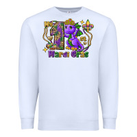 White dragon my first mardi gras Premium Sweatshirt - FaDigitalArtStudio