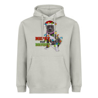 Moon Dust merry and bright pitbull Heavyweight Hoodie - RanaPortraitStore