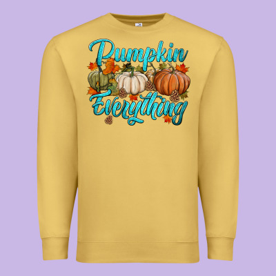 Pumpkin Everything Premium Sweatshirt Designed By Hra Design Shop