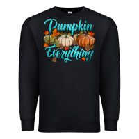 Black pumpkin everything Premium Sweatshirt - HRA Design Shop
