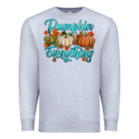 Heather Grey pumpkin everything Premium Sweatshirt - HRA Design Shop
