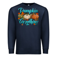 Navy pumpkin everything Premium Sweatshirt - HRA Design Shop