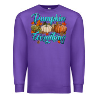 Purple pumpkin everything Premium Sweatshirt - HRA Design Shop
