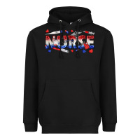 Black american nurse Heavyweight Hoodie - texasbilliewilder