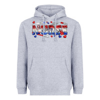 Heather Grey american nurse Heavyweight Hoodie - texasbilliewilder