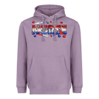 Lavender american nurse Heavyweight Hoodie - texasbilliewilder