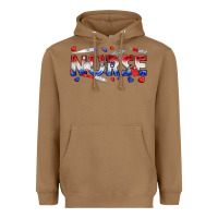 Toasted Coconut american nurse Heavyweight Hoodie - texasbilliewilder