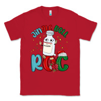 Red jingle bell roc Classic Tee - MaliasSmallBusiness