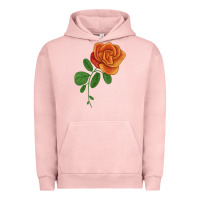 Pigment Salmon Burst Of Joy Rose Urban Hoodie - LillyAllenDesigns