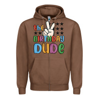 Chestnut the birthday dude Zipper Hoodie - MaliasSmallBusiness